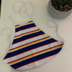 Open back Forever 21 crop top